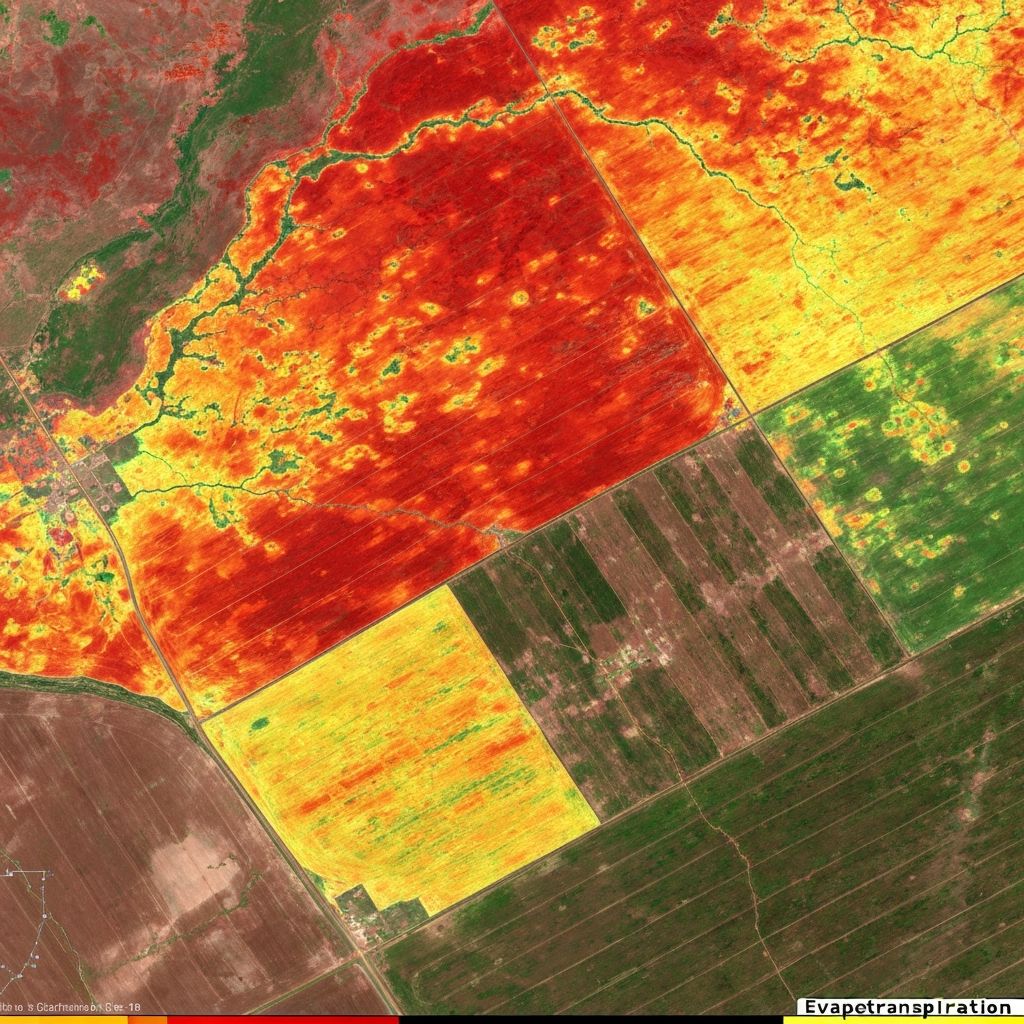 OpenET satellite data visualization